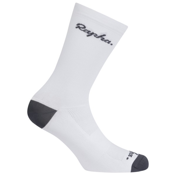 Rapha Logo Socks Radsocken Rennrad (Gr 46-48 |weiß)