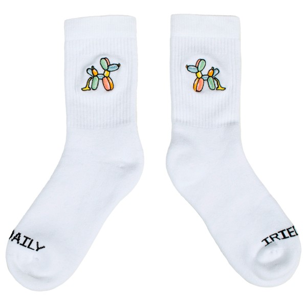 Image of Iriedaily - Dog A While Sock - Multifunktionssocken Gr XL weiß