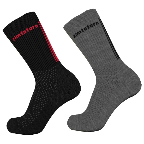Zimtstern – Starsockz 2-Pack – Multifunctionele sokken maat , / Zwart