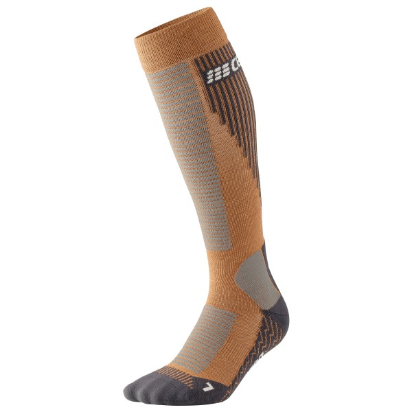 Image of CEP - Cold Weather Compression Socks Tall V2 - Kompressionssocken Gr IV braun