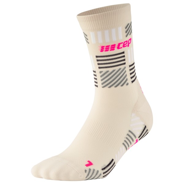 Image of CEP - The Run Limited 2024.2 Socks Mid Cut - Kompressionssocken Gr III beige