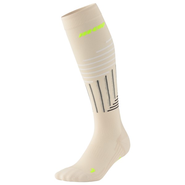 Image of CEP - The Run Limited 2024.2 Socks Tall - Kompressionssocken Gr V beige