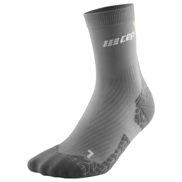 Image of CEP - Ultralight Compression Socks Mid Cut V3 - Kompressionssocken Gr III grau