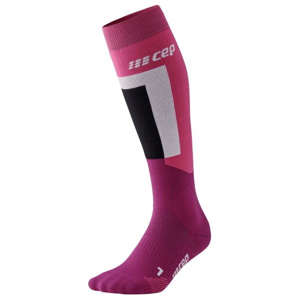 Image of CEP - Women"s Thermo Compression Socks Skiing Tall V3 - Skisocken Gr II lila'