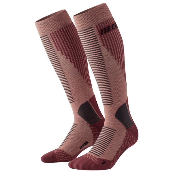 Image of CEP - Women"s Touring Compression Socks Skiing Tall V2 - Skisocken Gr II braun'