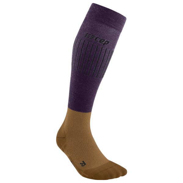 Image of CEP - Women"s Ultralight Comp. Socks Skiing Tall V2 - Skisocken Gr III braun'