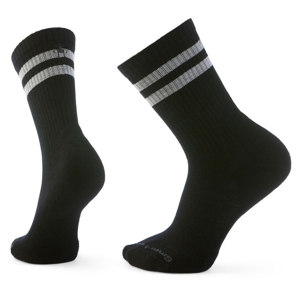 Smartwool Everyday Athletic Striped Crew Socks Multifunctionele sokken Zwart