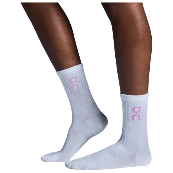 On Logo Sock High 3-Pack Multifunctionele sokken Bruin