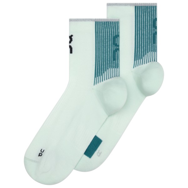 On - Performance Run Sock Mid - Laufsocken 47-49 grau