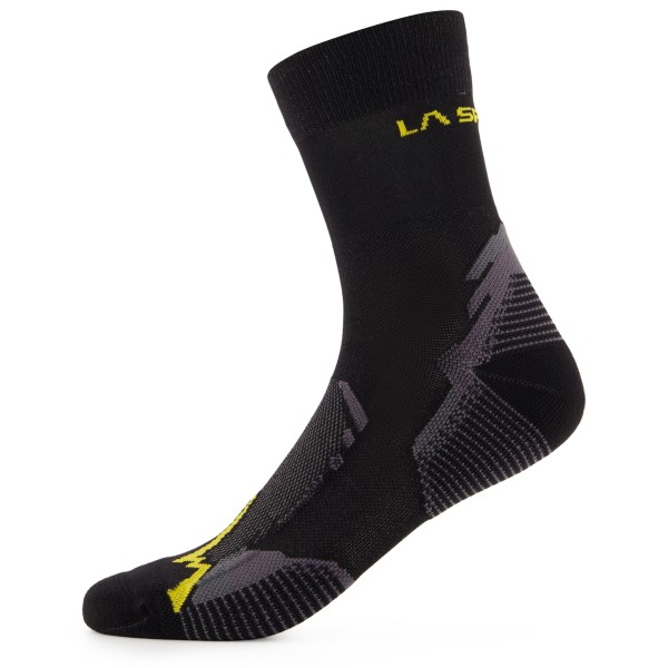 La Sportiva Hike Tech Socks Wandersocken (Gr 44-46 |schwarz)