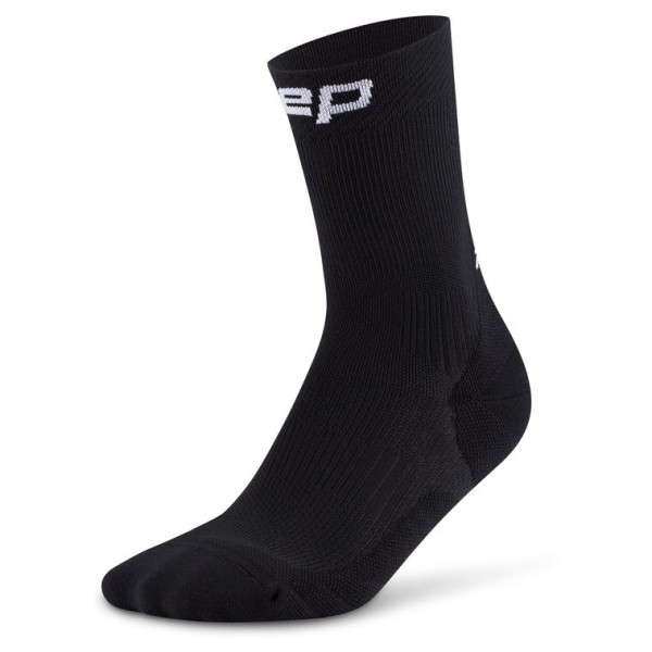 CEP Run Socks Mid Cut 50 Laufsocken Herren (Gr IV |schwarz)
