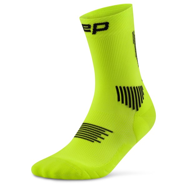 CEP Run Socks Mid Cut 5.0 Hardloopsokken Groen