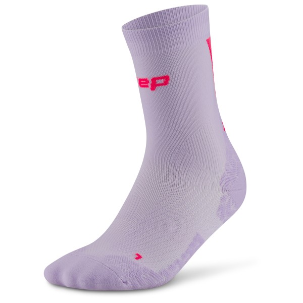CEP Pro Run Ultralight Socks Mid Cut Laufsocken Damen Trailrunning (Gr II |lila)