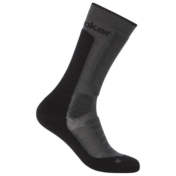 Icebreaker Women’s Merino Hike+ Heavy Crew Wandelsokken Zwart