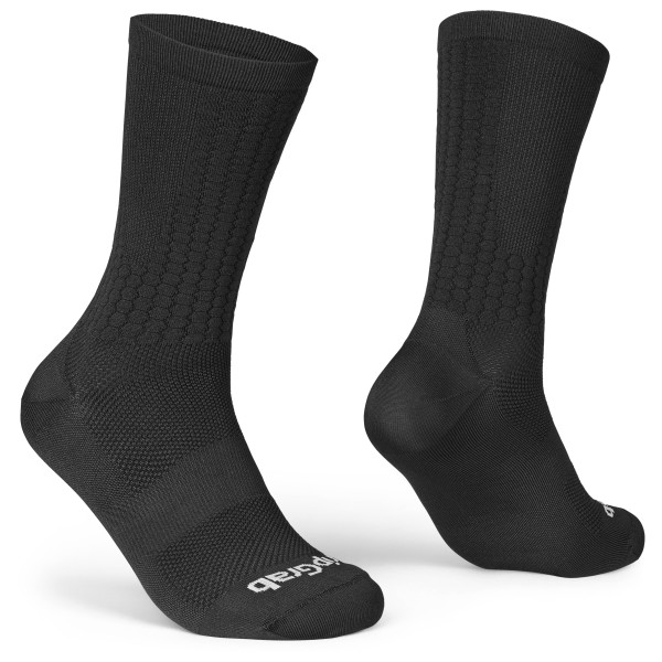 GripGrab FastStream Aero Cycling Socks Radsocken (Gr 38-41 - S |schwarz)