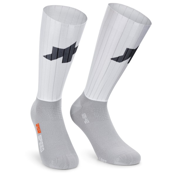 ASSOS RSR Speed Socks S11 Radsocken (Gr 39-42 |grau)