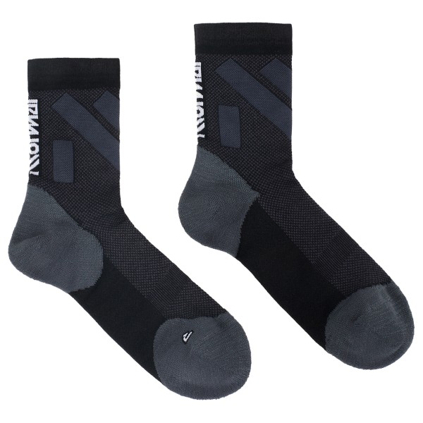 Laufsocken NNormal Race Sock Low Cut (Gr 43-46 |schwarz/blau)