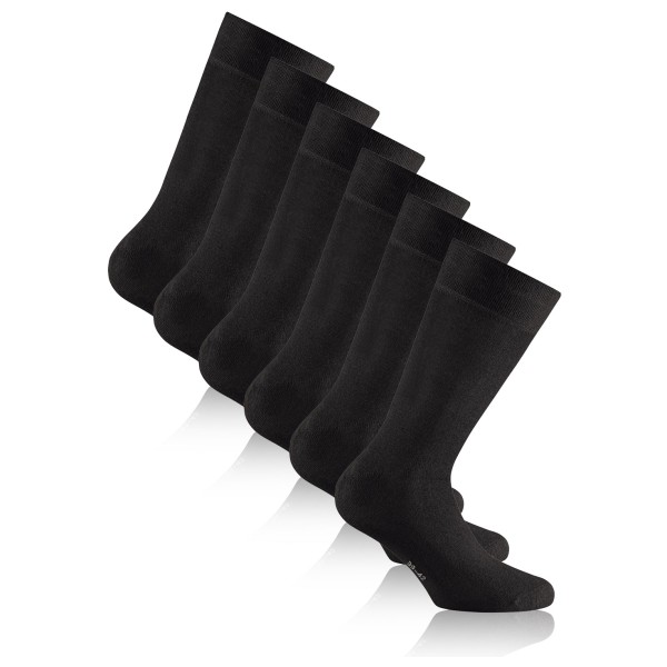Rohner Basic Wool/Cotton Multifunctionele sokken Zwart