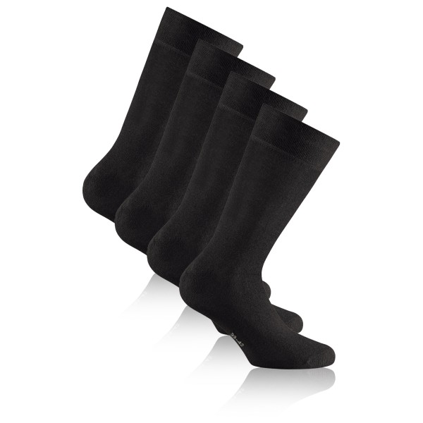Rohner – Basic Bamboo – Multifunctionele sokken maat , Zwart