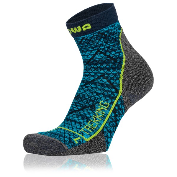 Lowa Short Multifunktionssocken Kinder Wandern (Gr 31/32 |blau)