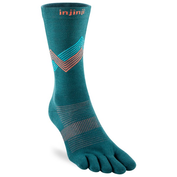 Injinji Run Lightweight Crew Laufsocken (Gr 37-40 |blau)