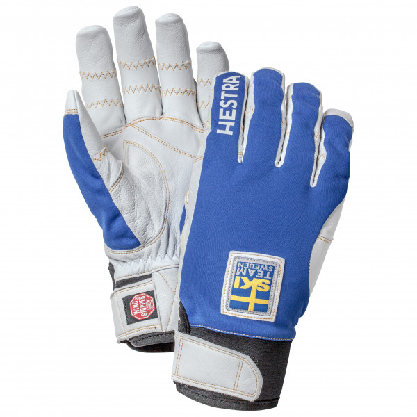 Hestra - Ergo Grip Active 5 Finger - Handschuhe Gr 7 grau/blau