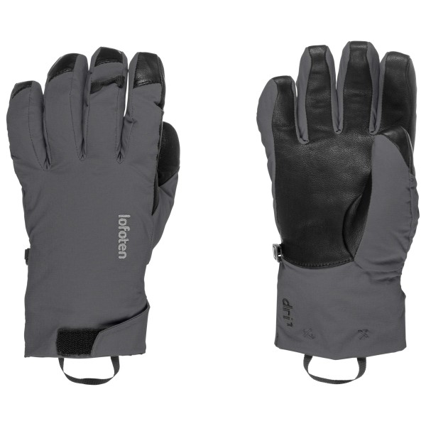 Norrøna Lofoten Dri1 Primaloft170 Short Gloves Handschuhe (Größe XS |grau |wasserdicht)