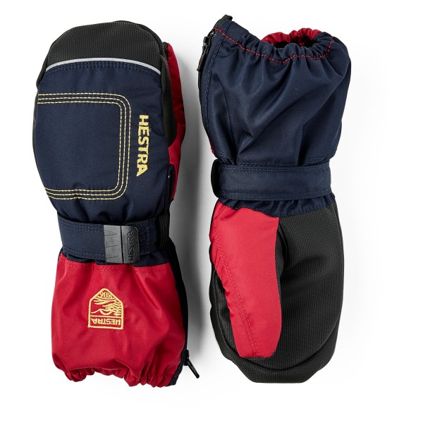 Hestra Baby Zip Long Mitt Handschuhe Kinder Snowboard (Gr 5 |blau |wasserdicht)