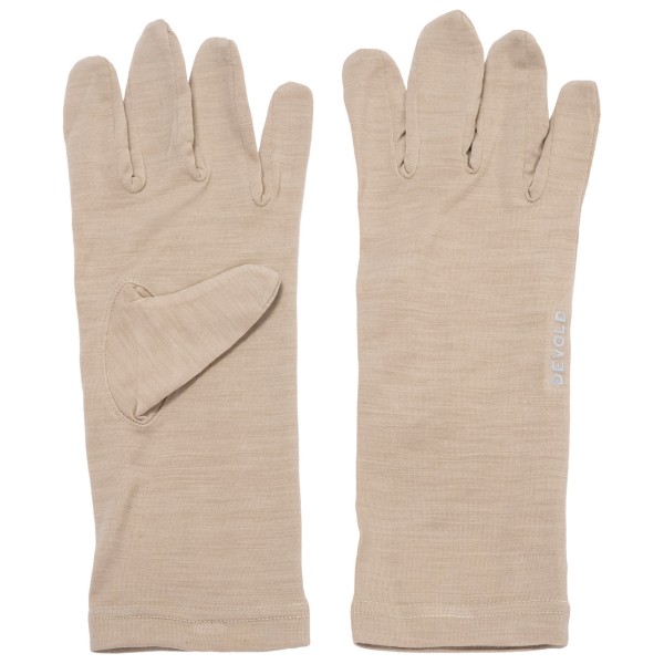 Devold Innerliner Handschoenen Beige