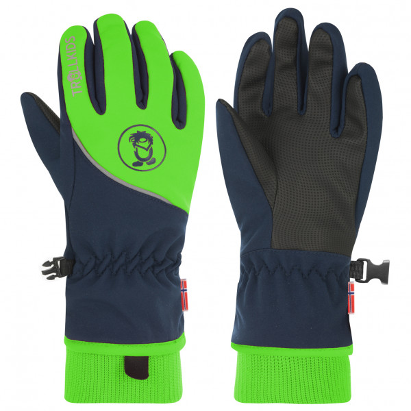 Image of Trollkids - Kid"s Trolltunga Glove - Handschuhe Gr 7 - 13-14 Years blau'