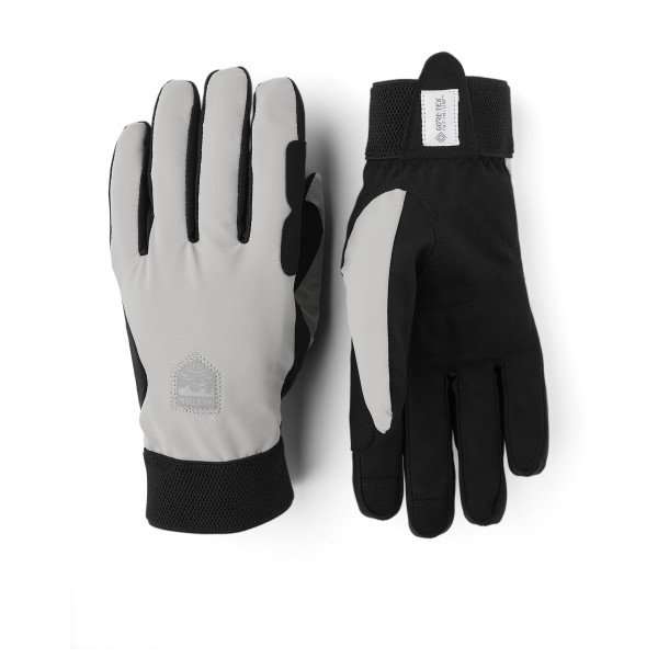 Image of Hestra - Windstopper Tracker 5 Finger - Handschuhe Gr 10 schwarz/grau