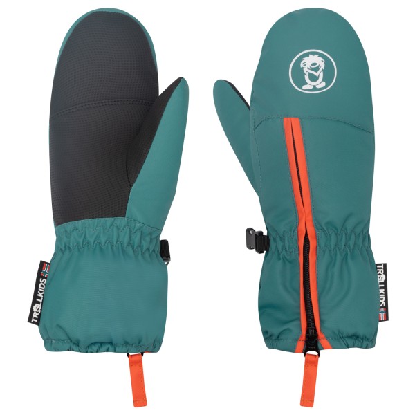 Trollkids Kid’s Troll Mitten Handschoenen 2-3 Years turkoois Turquoise