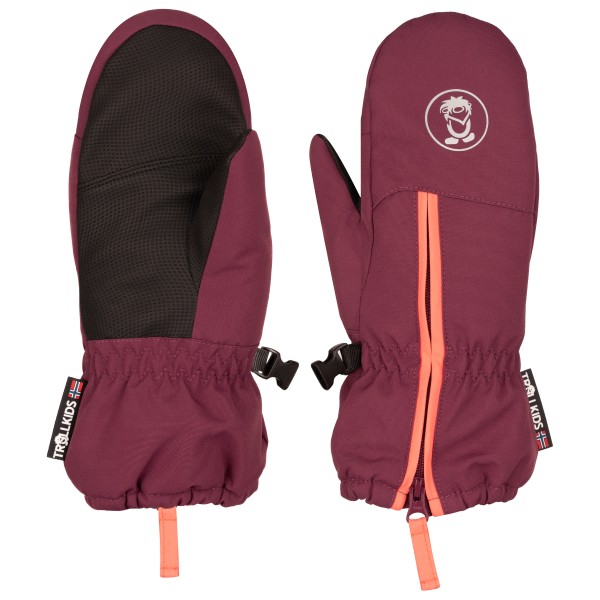 Trollkids Kid’s Troll Mitten Handschoenen 2-3 Years Rood