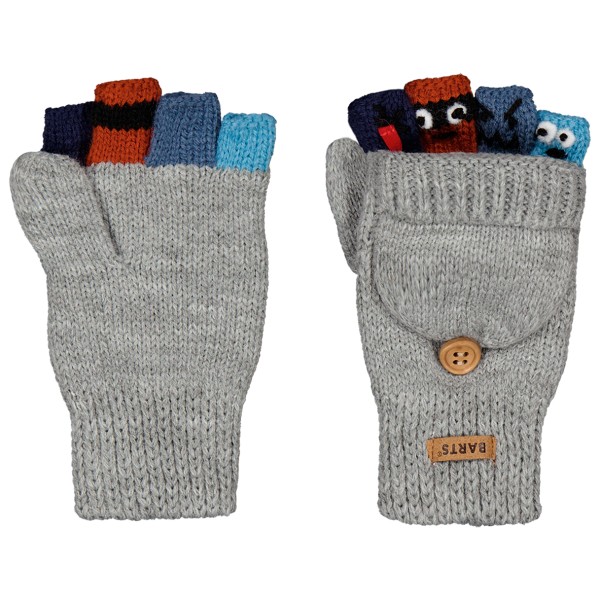 Image of Barts - Kid"s Puppeteer Bumgloves - Handschuhe Gr 3;4;5 grau;schwarz'