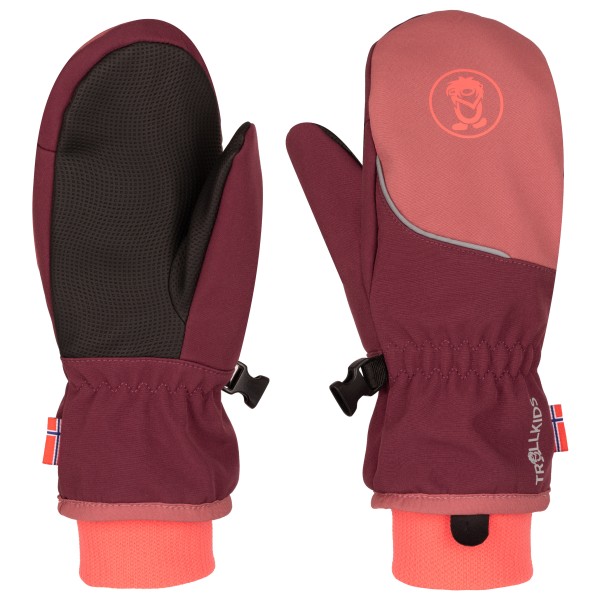 Trollkids Kid’s Trolltunga Mitten Handschoenen 2-3 Years Rood