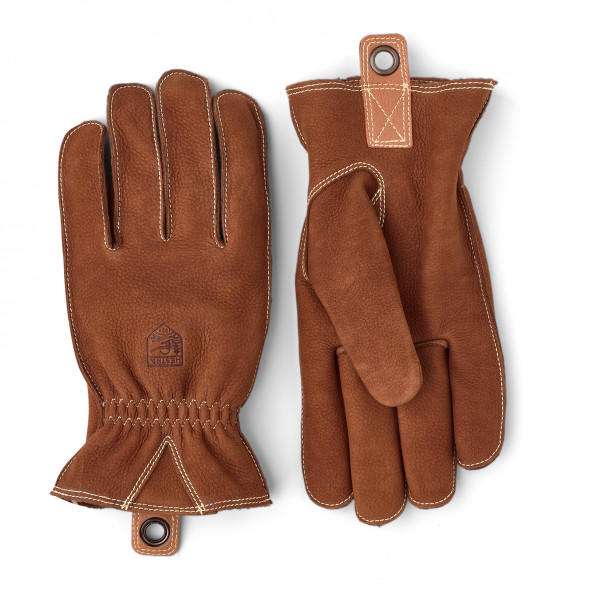 Hestra Oden Nubuck Handschoenen Bruin