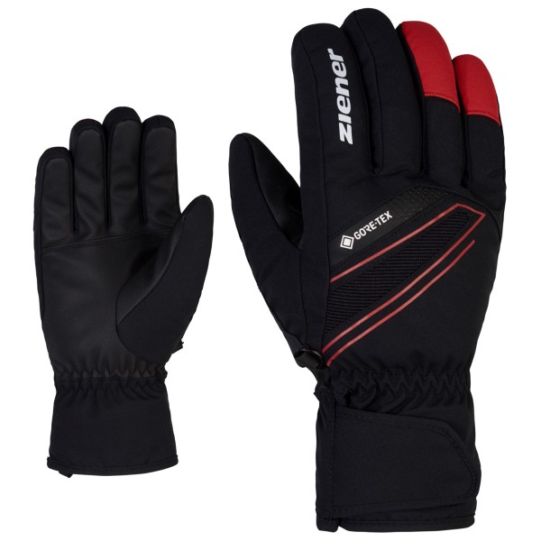 Ziener Gunar GTX Glove Ski Alpine Handschoenen Zwart