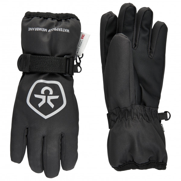 Image of Color Kids - Kid"s Gloves Waterproof - Handschuhe Gr 10-12 Years schwarz'