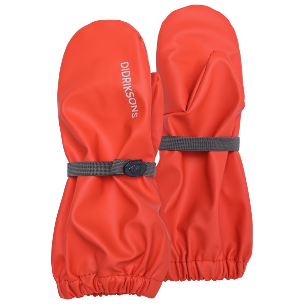Didriksons Glove 5 Handschuhe Kids (Gr 6-8 Years |rot |wasserdicht)