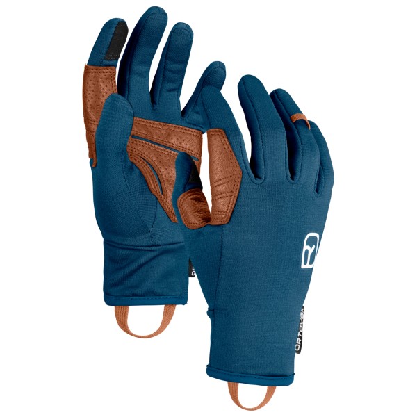 Ortovox Fleece Light Glove Handschuhe Herren Wandern (Gr M |blau)