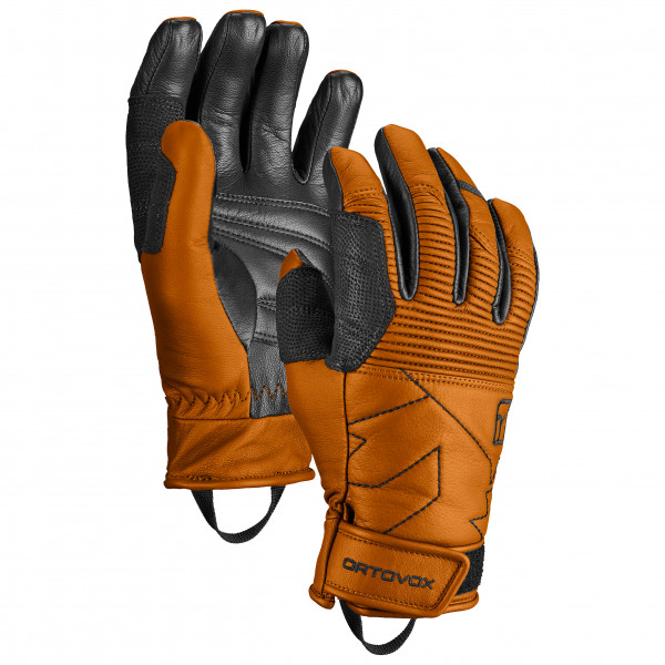 Ortovox – Full Leather Glove – Handschoenen maat S, Bruin