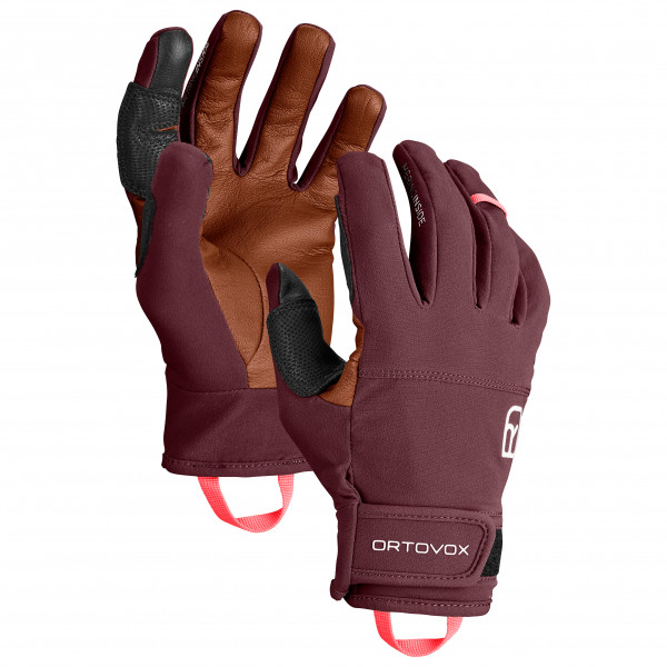 Image of Ortovox - Women"s Tour Light Glove - Handschuhe Gr L;M;S;XS rot;schwarz/grau'