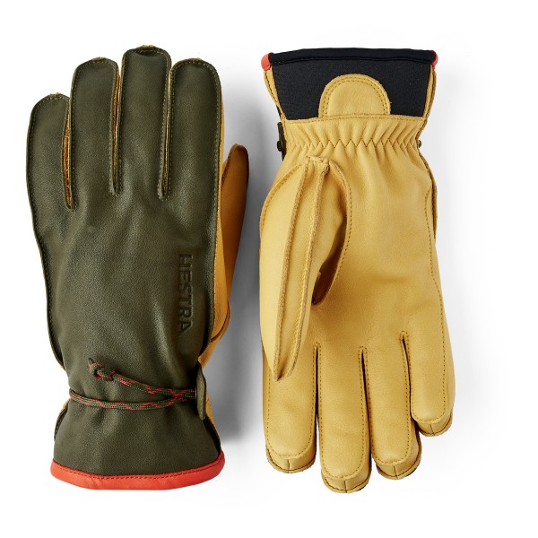Hestra Wakayama 5 Finger Handschoenen Olijfgroen