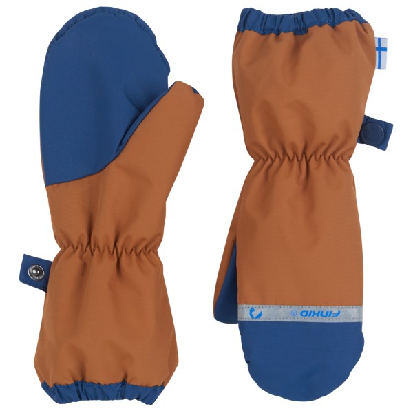 Image of Finkid - Kid"s Pakkanen - Handschuhe Gr S braun'