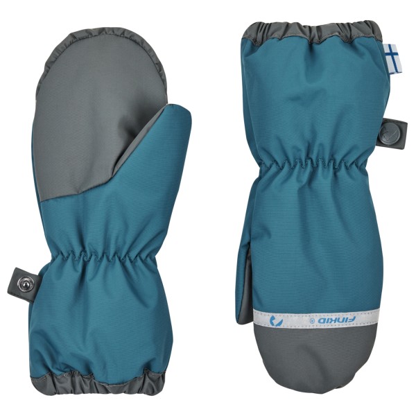 Finkid – Kid’s Pakkanen – Handschoenen maat M, turkoois Turquoise