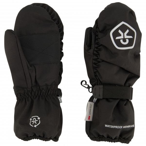 Image of Color Kids - Kid"s Mittens Waterproof Recycled - Handschuhe Gr 2-4 Years schwarz'