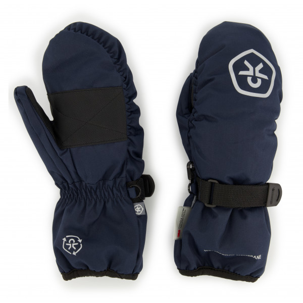 Image of Color Kids - Kid"s Mittens Waterproof Recycled - Handschuhe Gr 10-12 Years;2-4 Years;4-6 Years;6-8 Years;8-10 Years blau;schwarz'