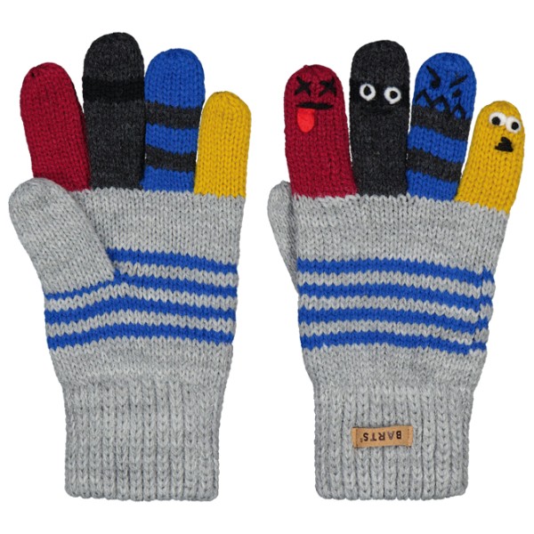 Image of Barts - Kid"s Puppeteer Gloves - Handschuhe Gr 3 grau'