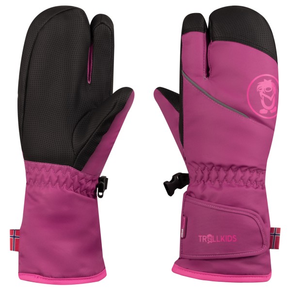 Image of Trollkids - Kid"s Troll 3 Finger Glove - Handschuhe Gr 4,5 - 7-8 Years lila'