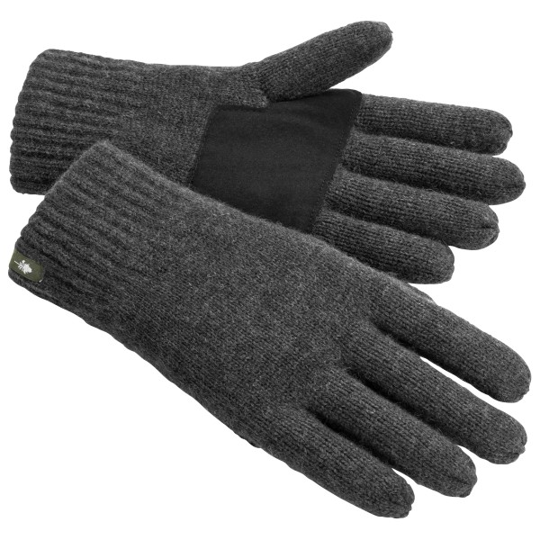 Image of Pinewood - Wool Knitted Gloves - Handschuhe Gr XL/XXL grau/schwarz